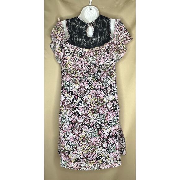 Slate & Willow Lace Yoke Maternity Shift Dress S df1 - Picture 5 of 14